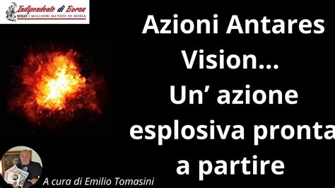 antares vision azioni forum